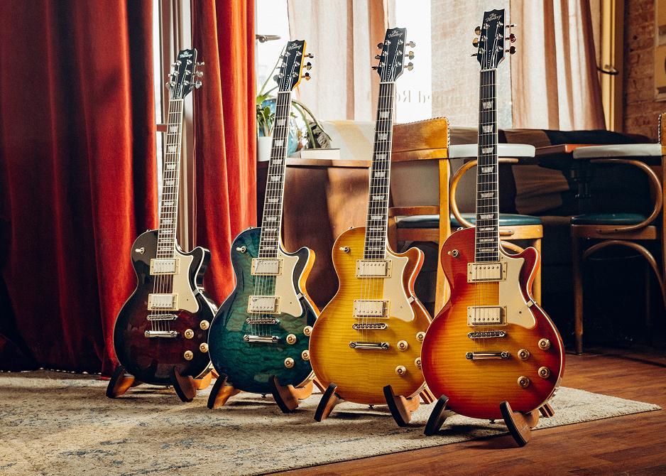 Heritage Ascent guitars in a selection of body styles and finishes
